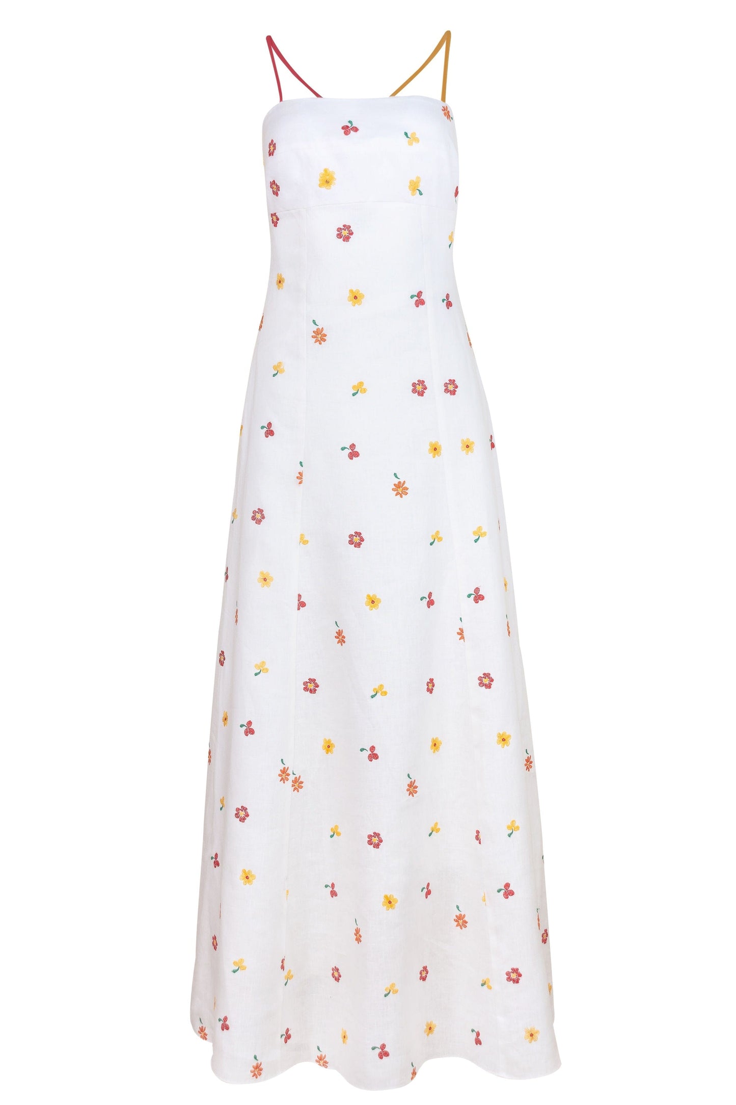 Robe arc-en-ciel aux tomates cerises