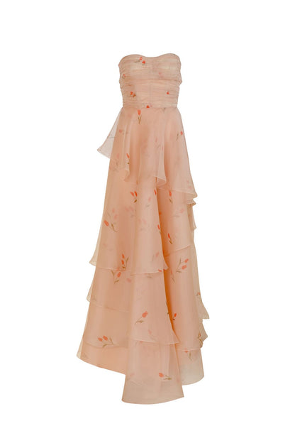 Jolie robe tulipe rose