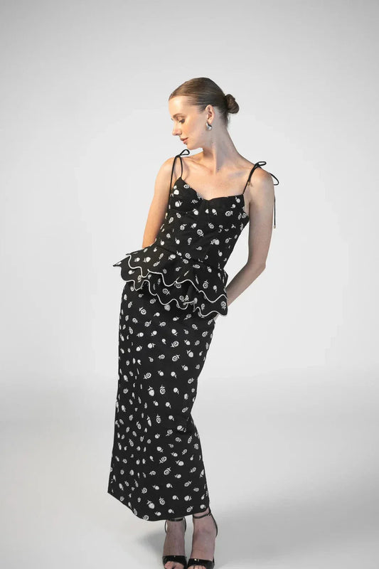 Jupe Midi Rosita Noire