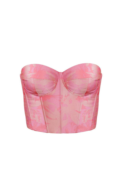 Corset Idilio Mikado Rose