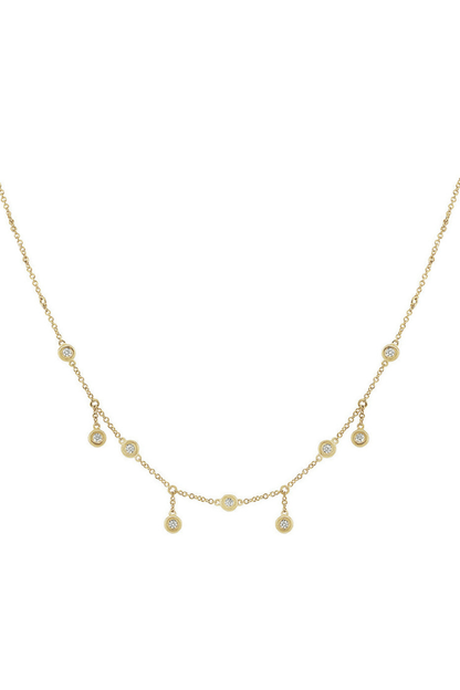 Goutte de diamant alternée