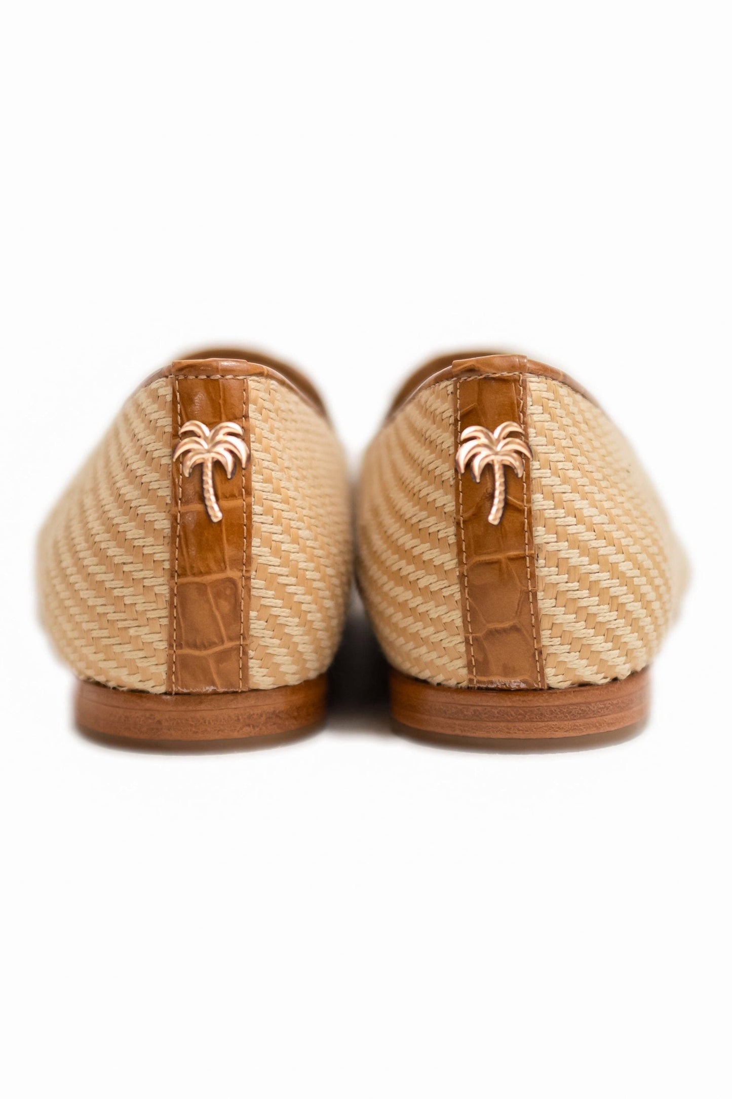 Chausson en raphia naturel