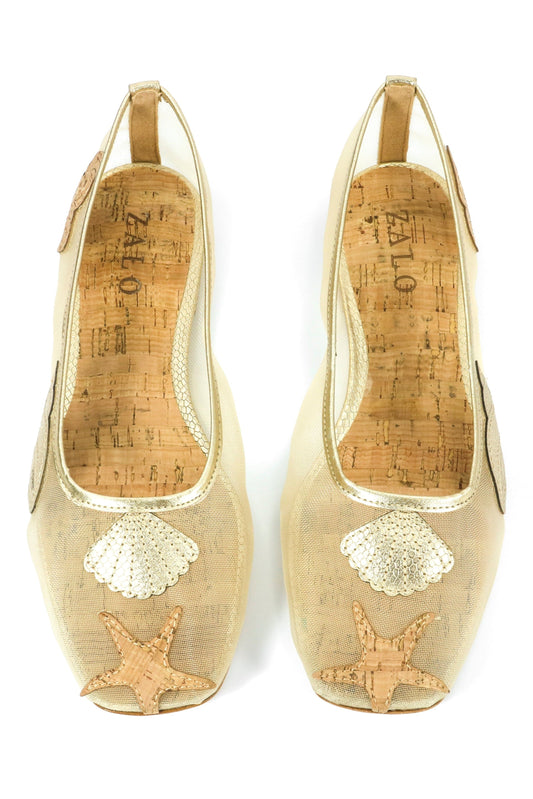 Sylvie Shell Ballet Or