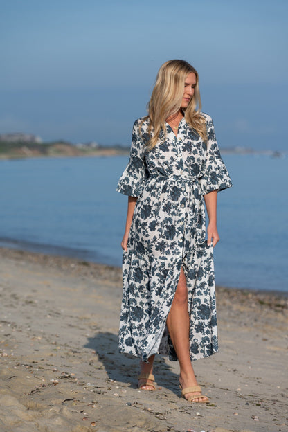 Robe Joanna | Dahlia bleu