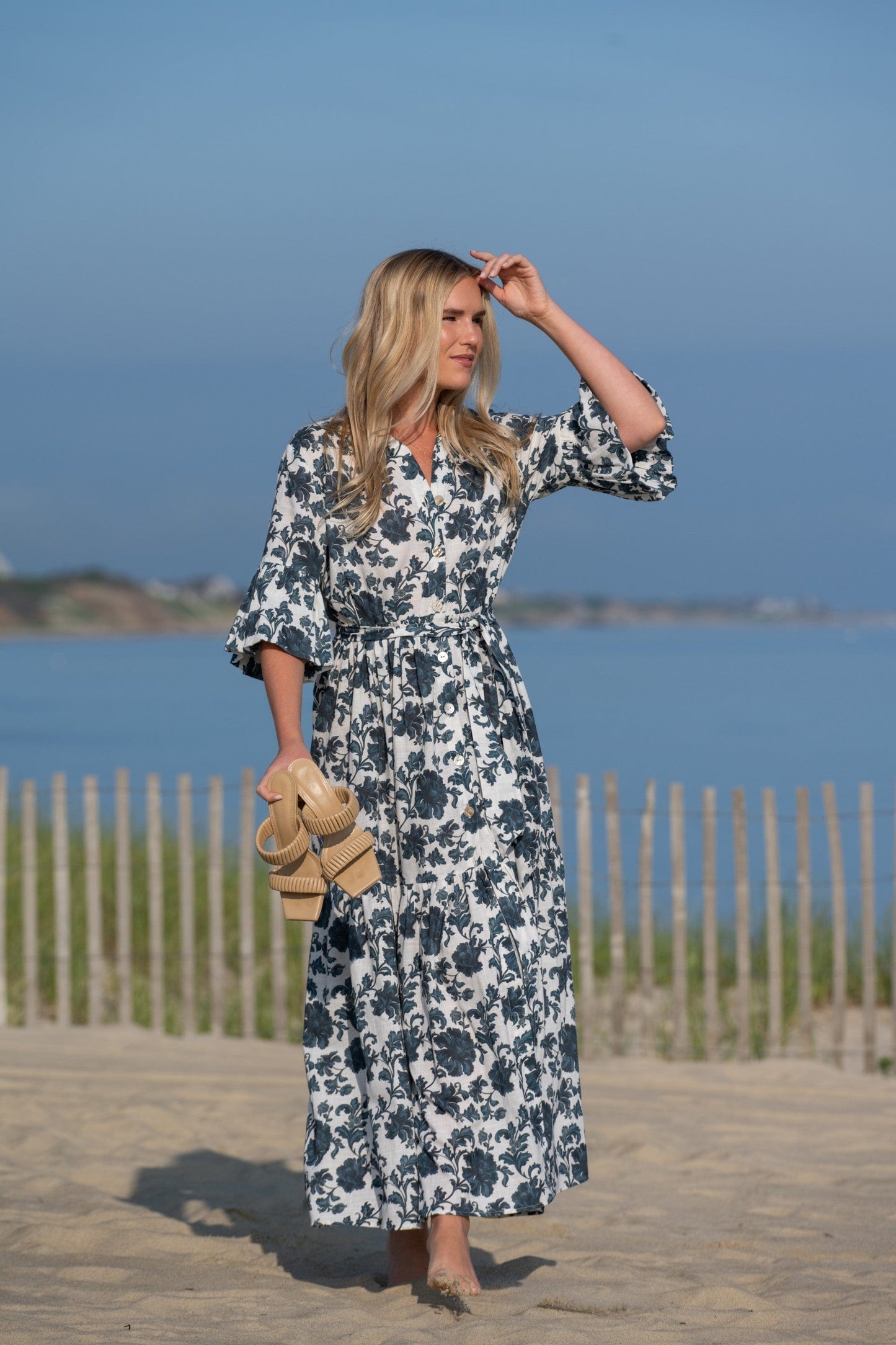 Robe Joanna | Dahlia bleu