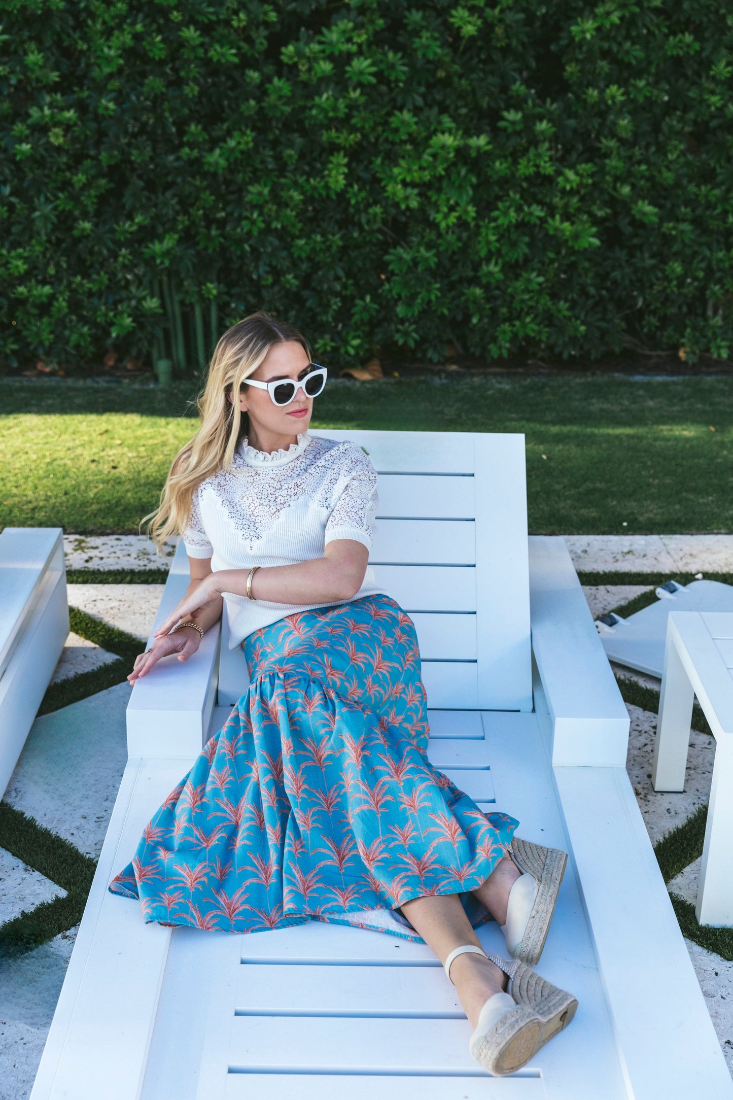 Jupe en lin Lizzie | Palmier Callista