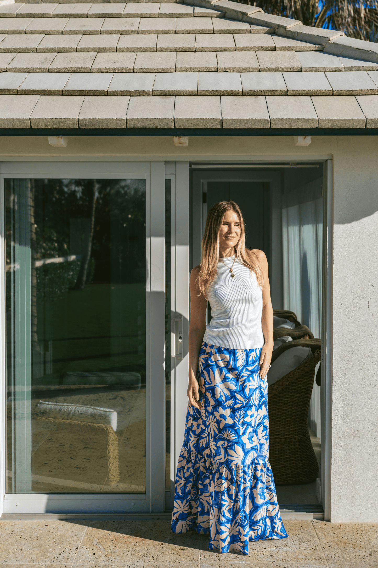 Jupe en lin Lizzie | Dane