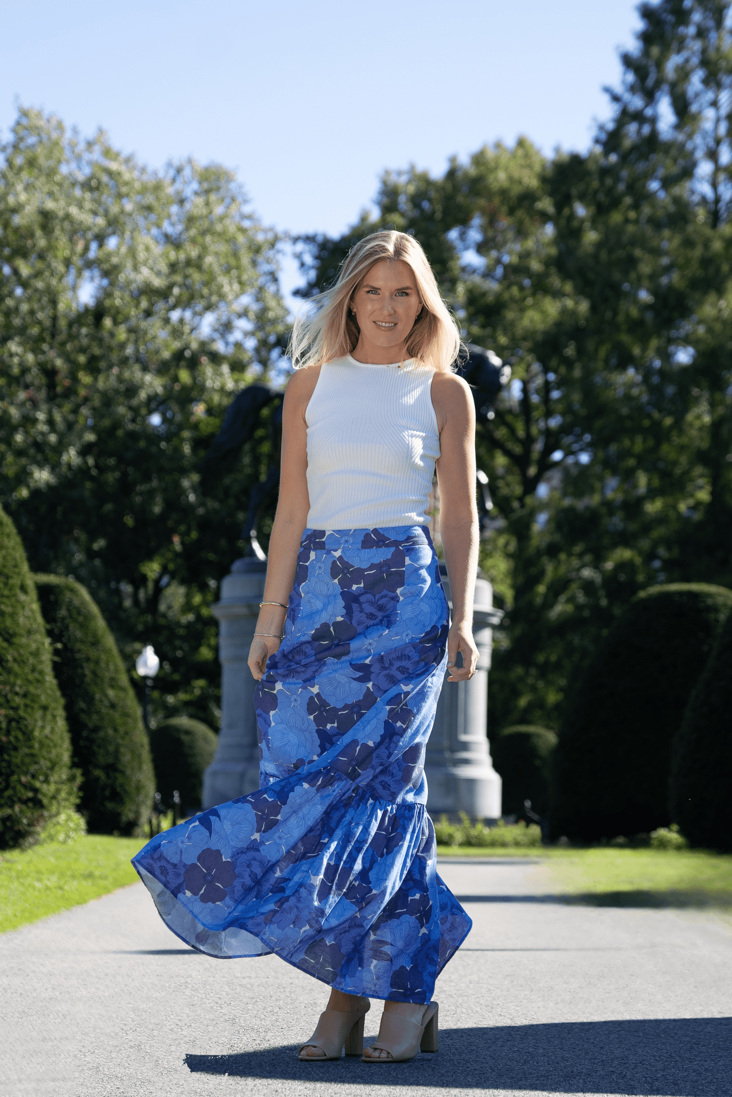 Jupe en lin Lizzie | Electra