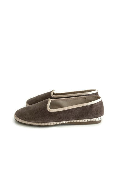 Eva | Velours Taupe