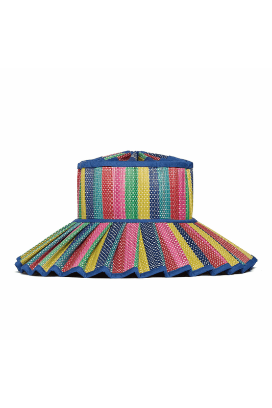 Soirée Resort | Bleu outremer | Chapeau Capri de luxe