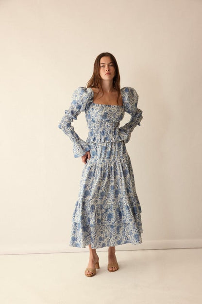 Ensemble Gracie en bleu