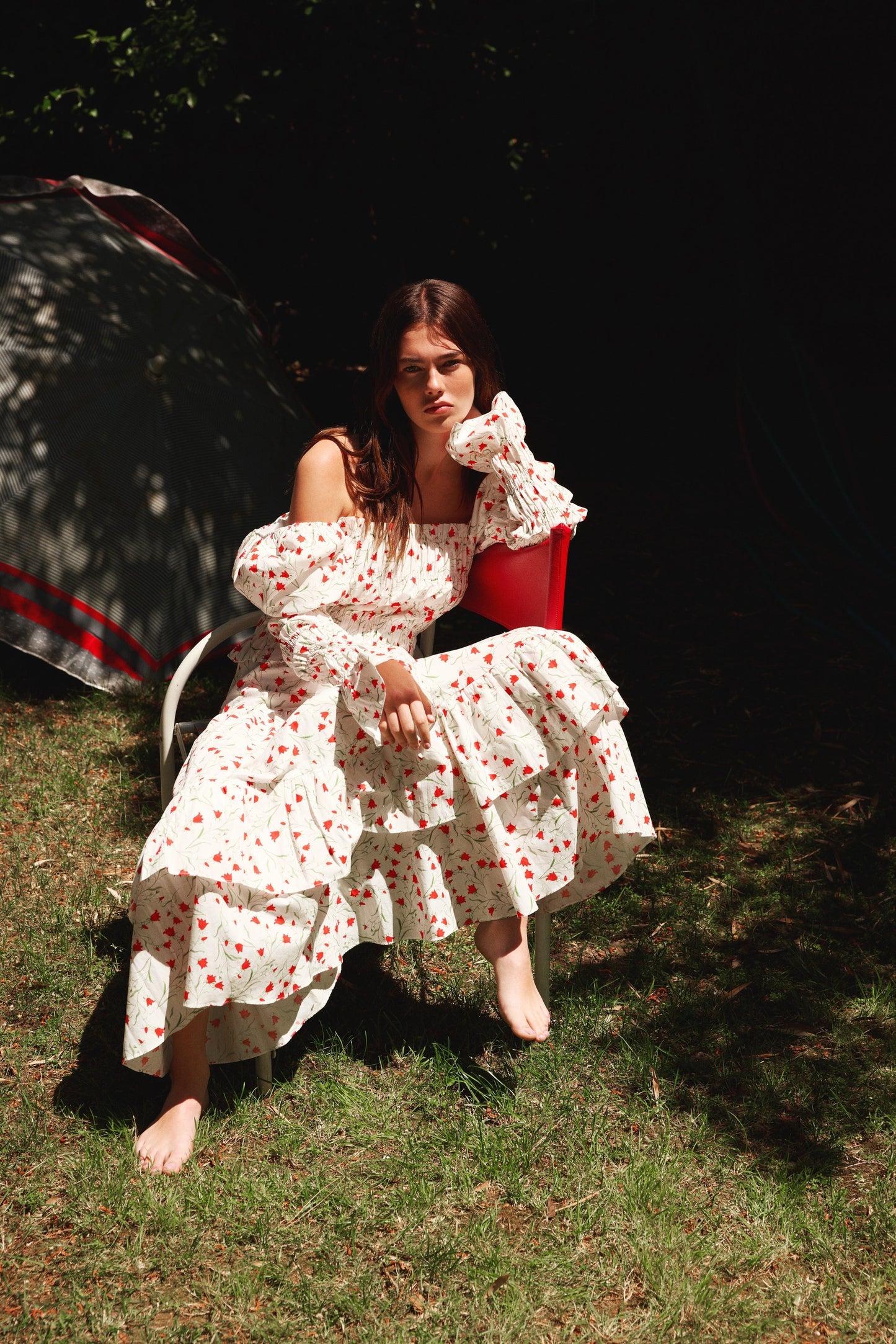 Ensemble Gracie en rouge