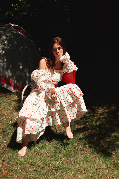 Ensemble Gracie en rouge