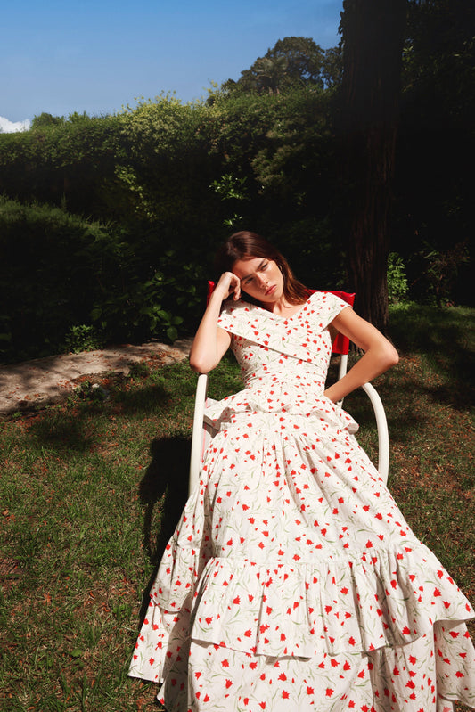 Ensemble Lily en rouge