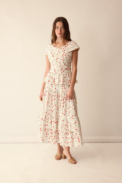 Ensemble Lily en rouge