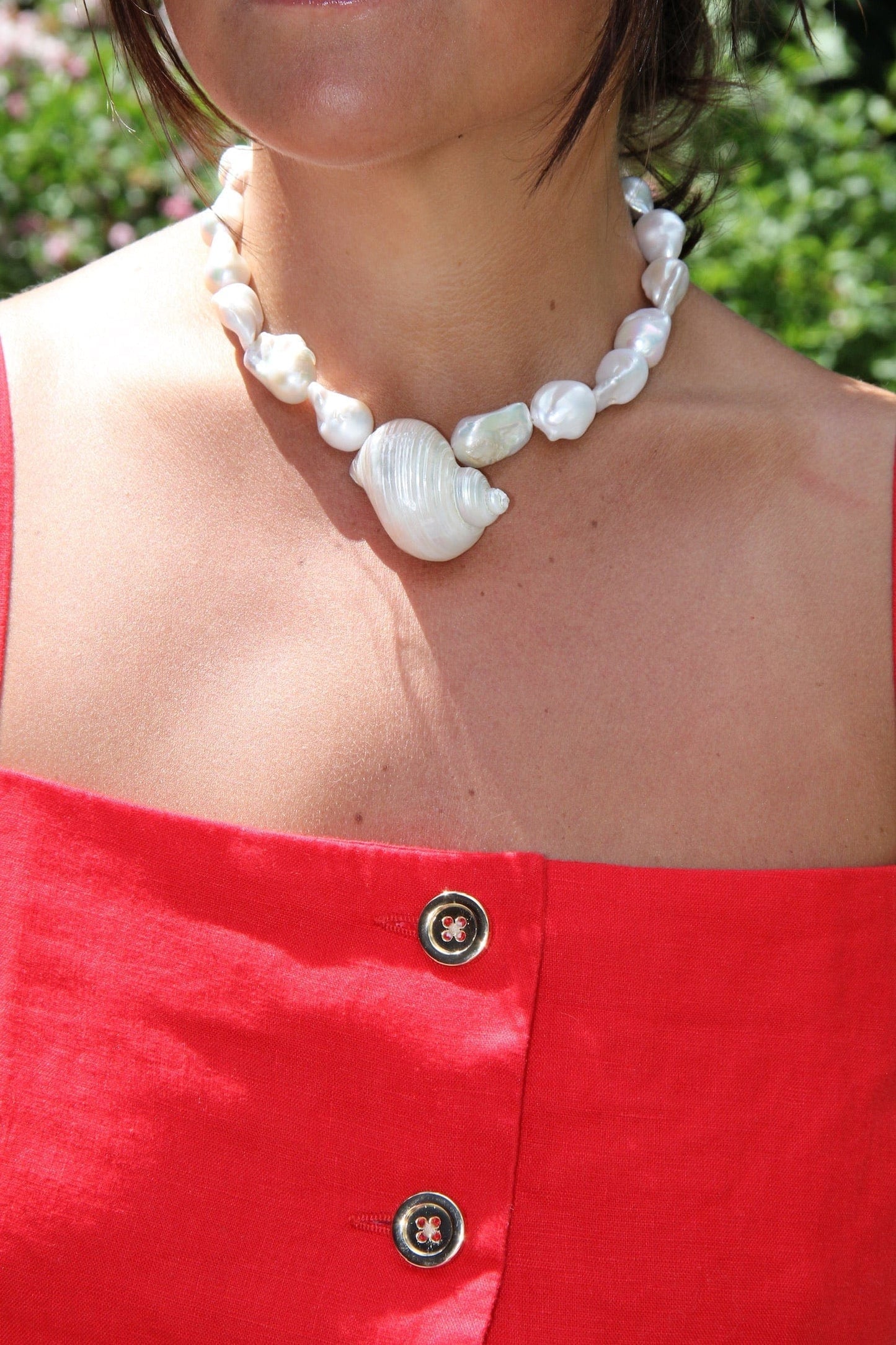 Collier coquillage Madeline