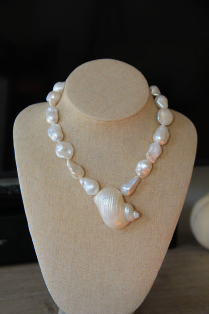 Collier coquillage Madeline