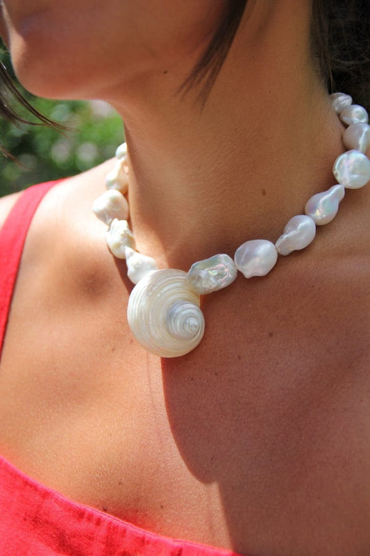 Collier coquillage Madeline