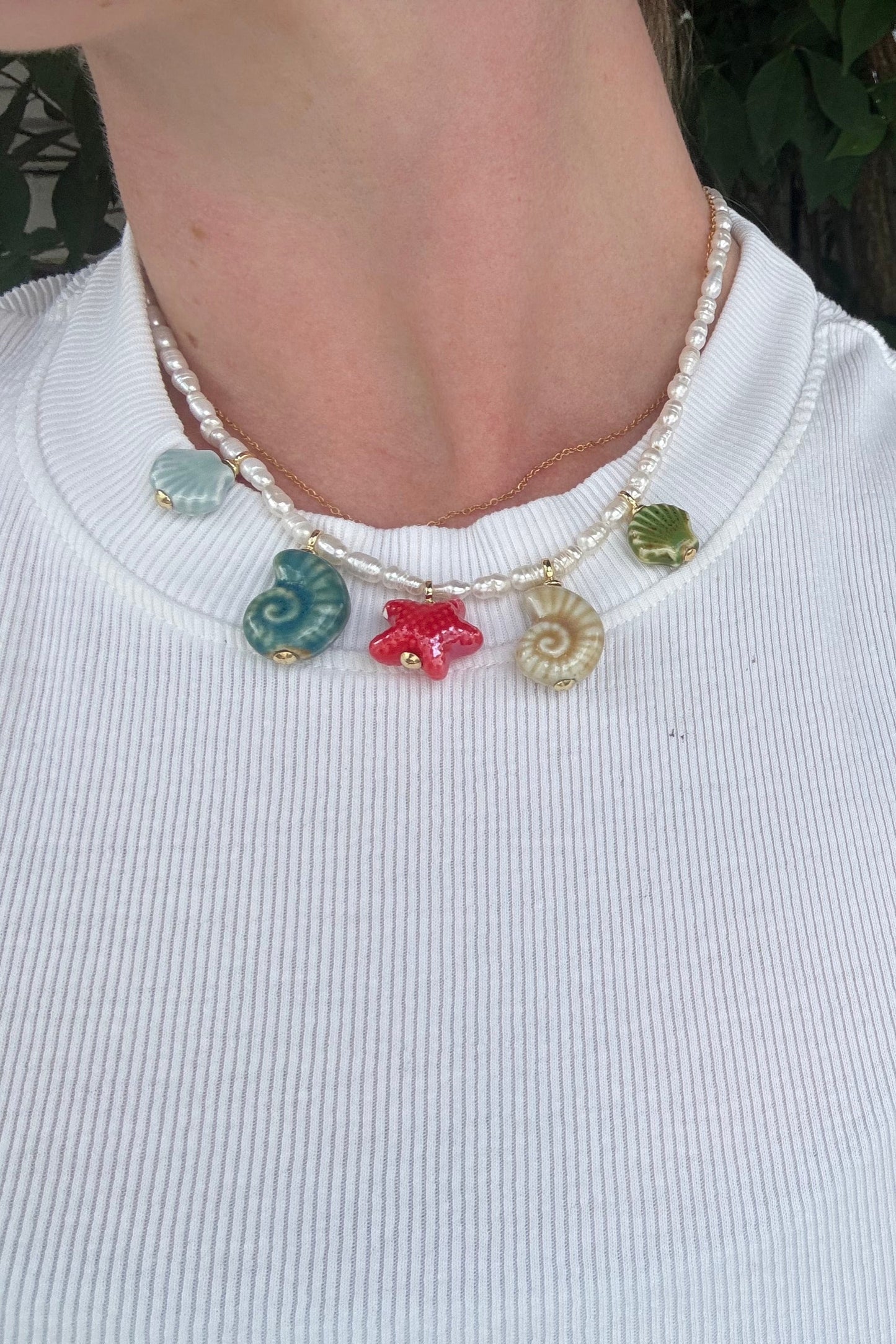 Collier à breloques Sea Party