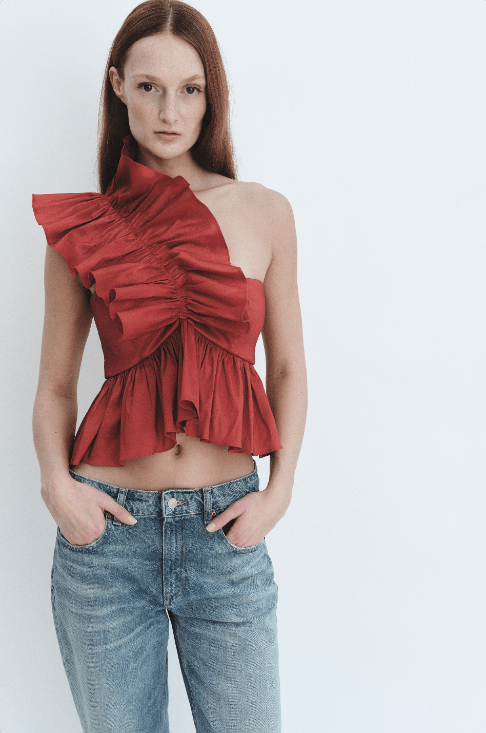 Blouse Juliette Taffetas Chianti