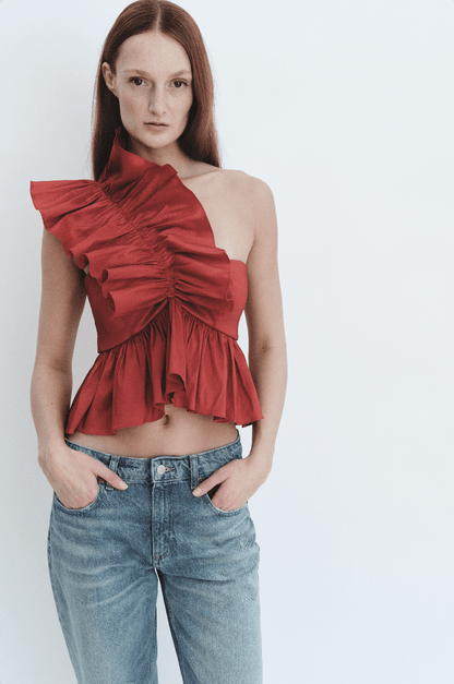 Blouse Juliette Taffetas Chianti