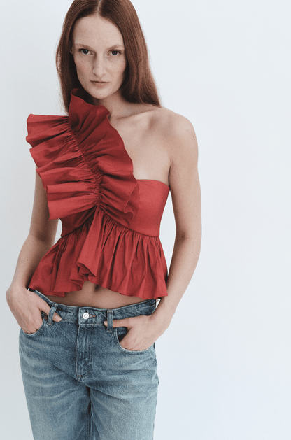 Blouse Juliette Taffetas Chianti