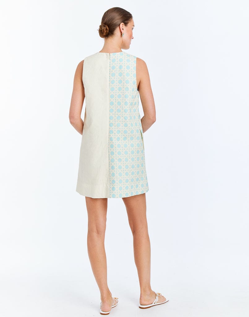 Robe courte festonnée Etta