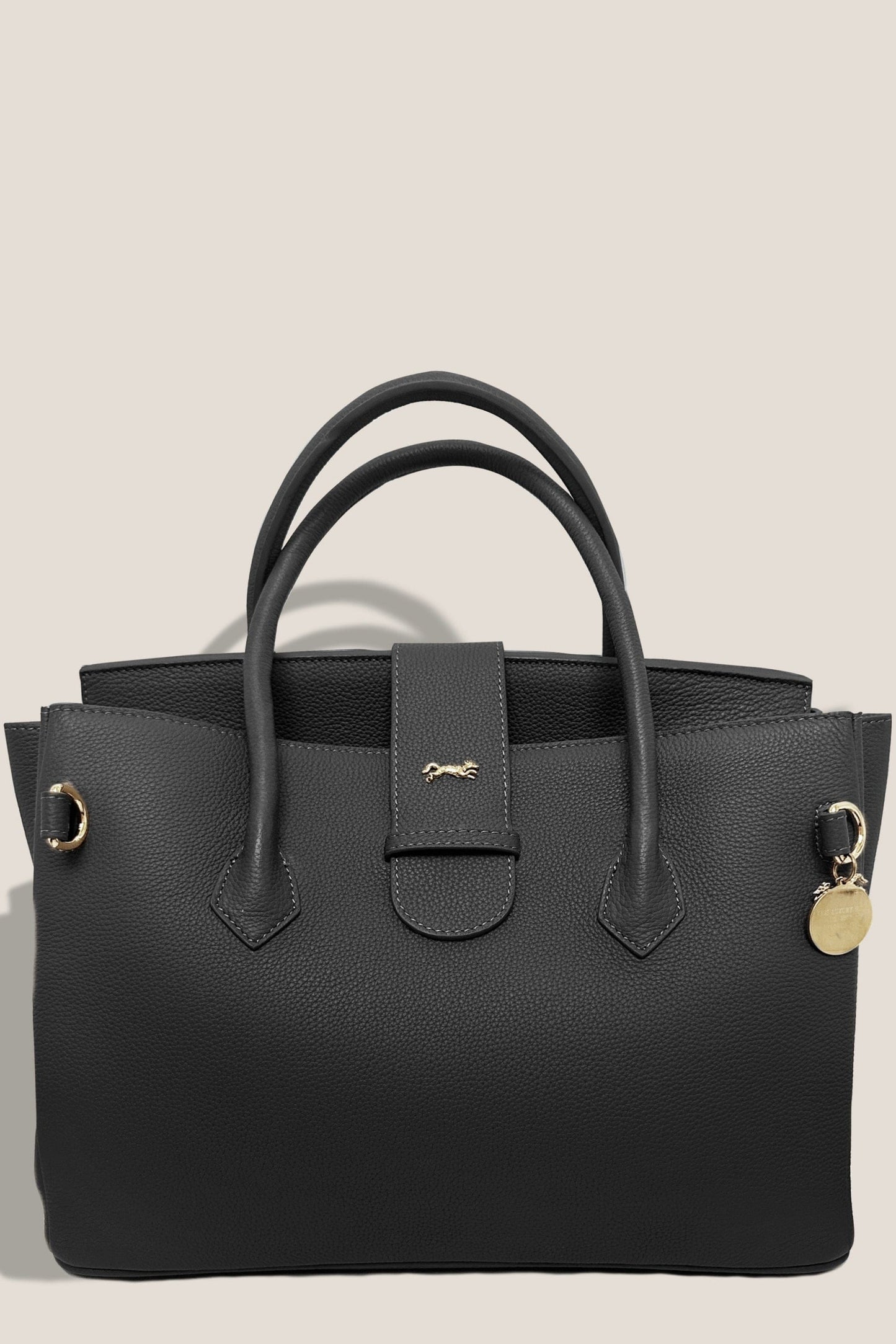 Le sac fourre-tout Onassis 35 - Togo Noir