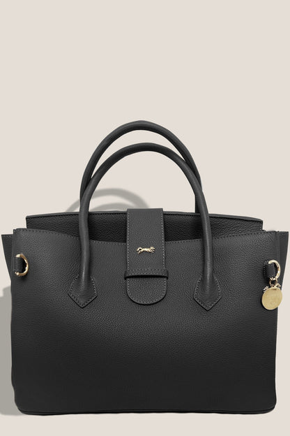 Le sac fourre-tout Onassis 35 - Togo Noir