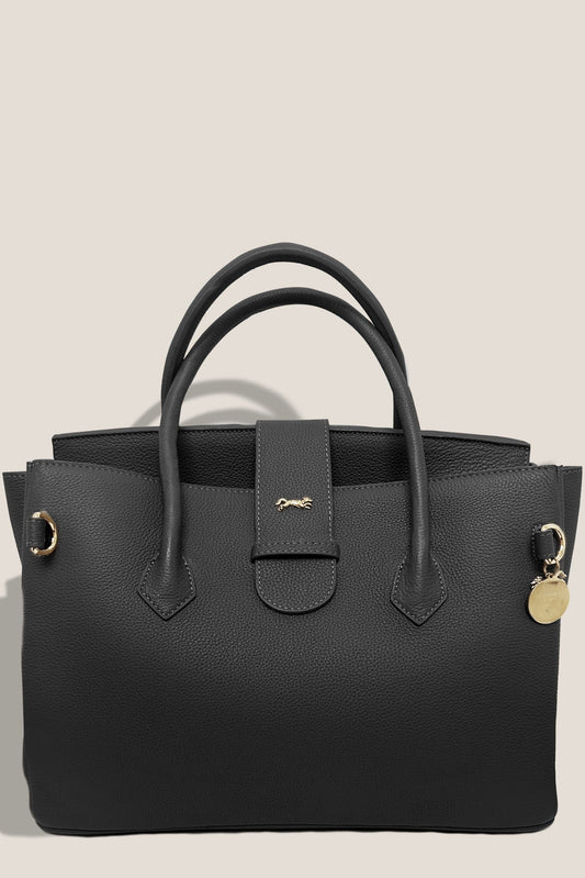 Le sac fourre-tout Onassis 35 - Togo Noir