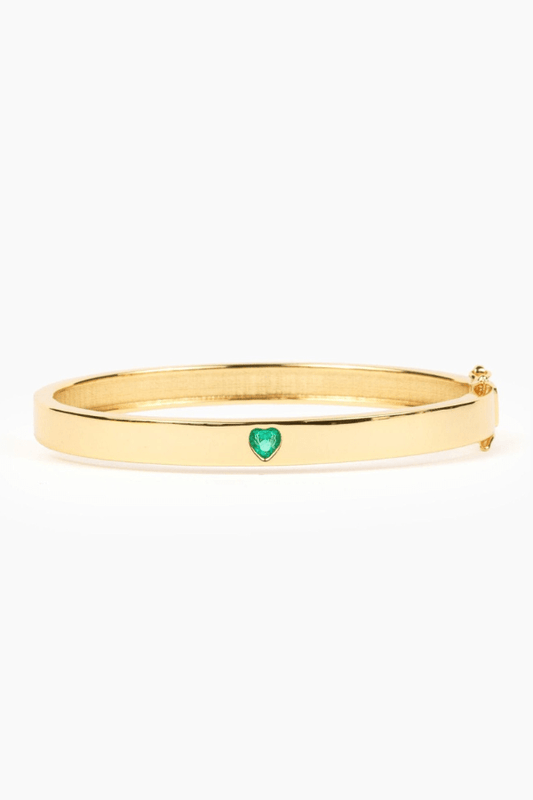 Bracelet jonc cœur Esme