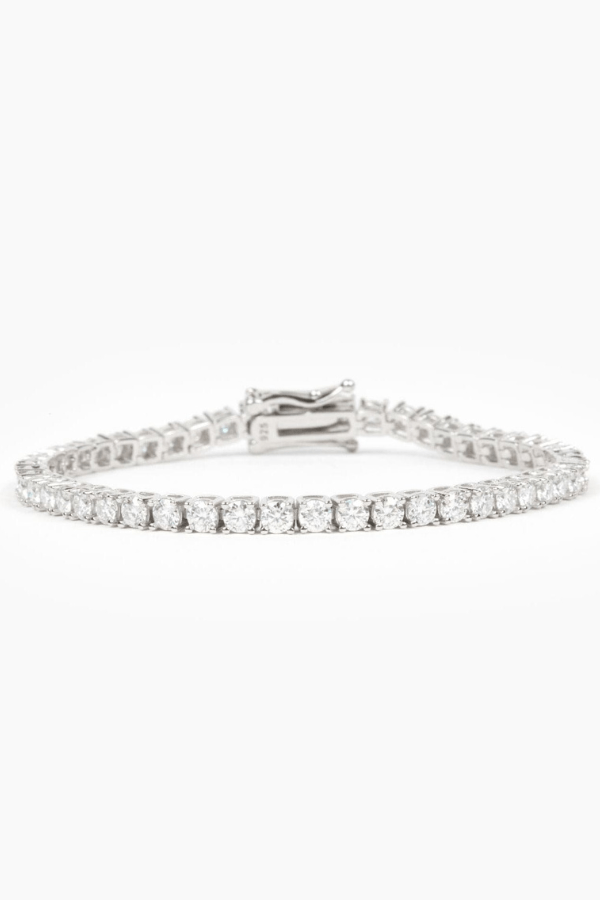 Bracelet tennis rond Mae 3 mm