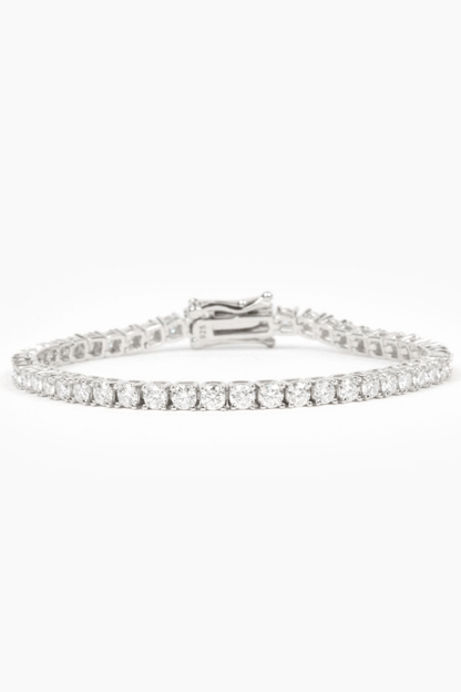 Bracelet tennis rond Mae 3 mm