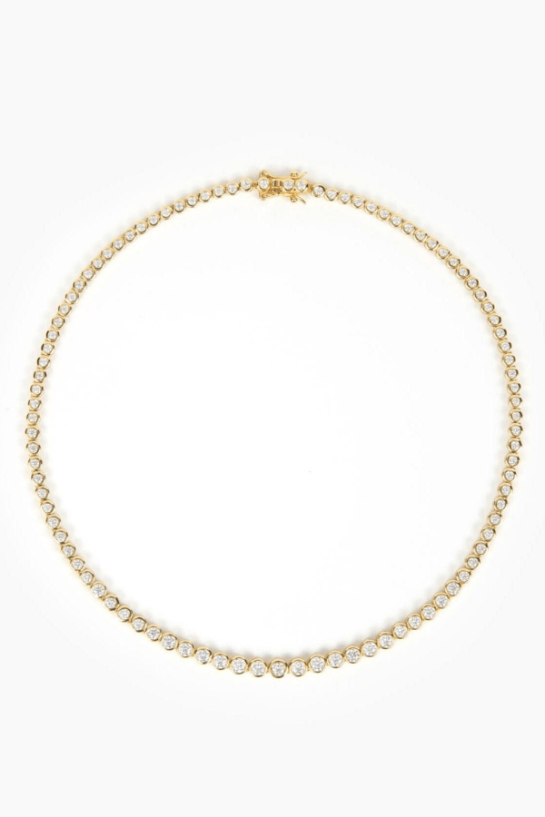 Collier Remi à lunette tennis graduée