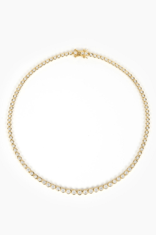 Collier Remi à lunette tennis graduée