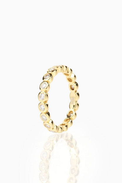 Bague à lunette ronde Remi