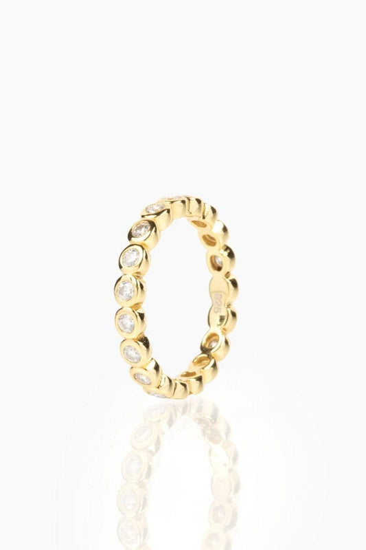 Bague à lunette ronde Remi