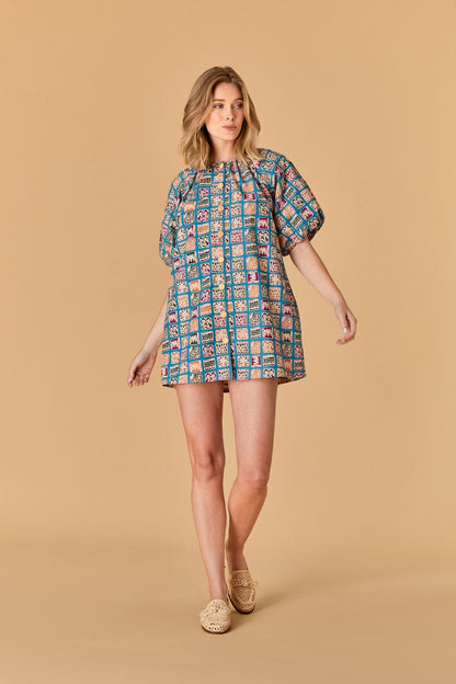 Robe Frannie - Carreaux de mer