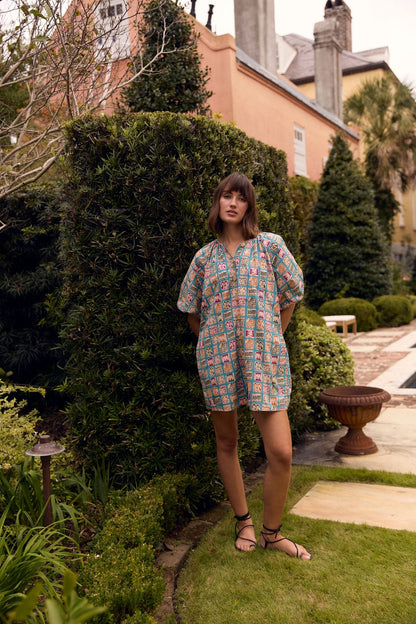 Robe Frannie - Carreaux de mer