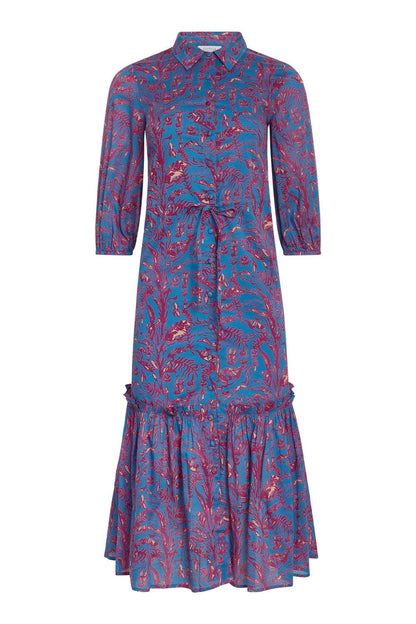 Robe Grace - Feuille de bananier