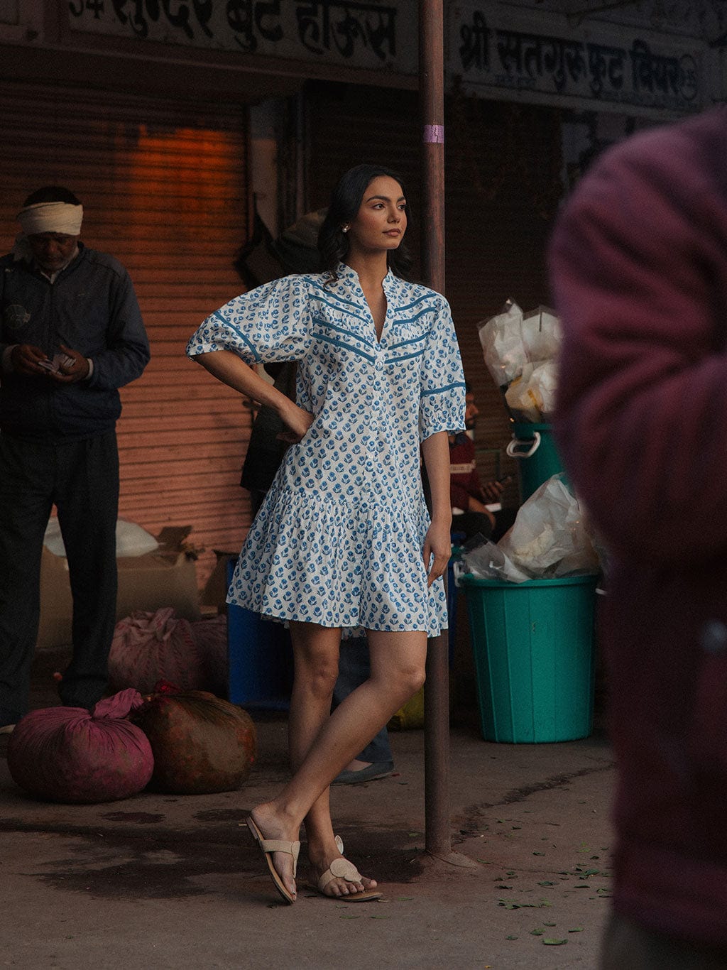 Robe Pippa imprimé pissenlit