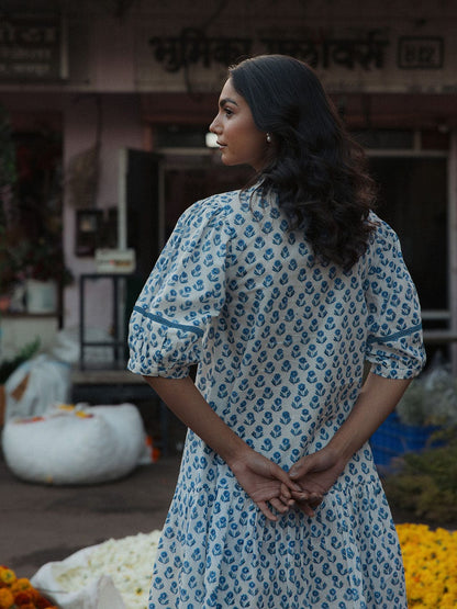 Robe Pippa imprimé pissenlit