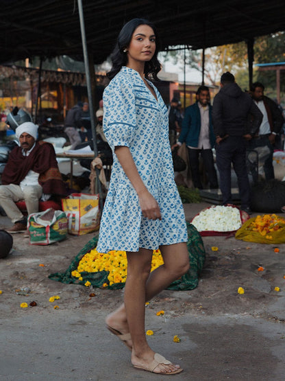 Robe Pippa imprimé pissenlit