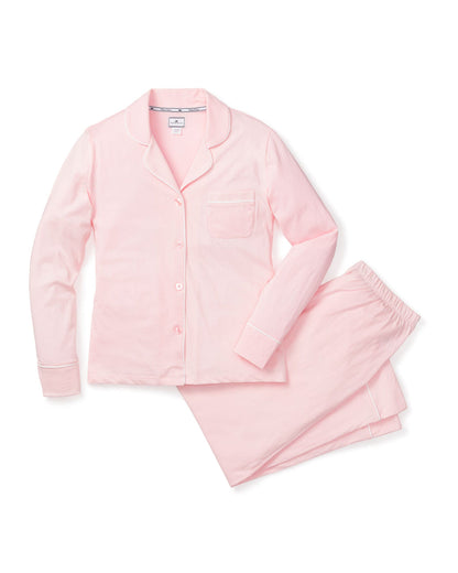 Ensemble pyjama Pima rose pour femme