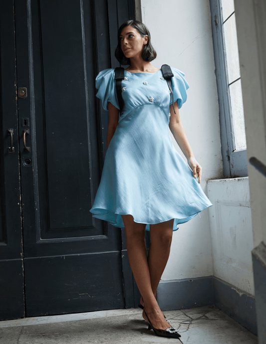 Robe nœud Dahlia Starlight avec étoiles
