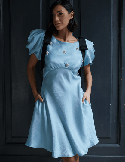 Robe nœud Dahlia Starlight avec étoiles