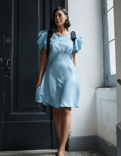Robe nœud Dahlia Starlight avec étoiles
