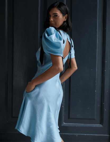 Robe nœud Dahlia Starlight avec étoiles
