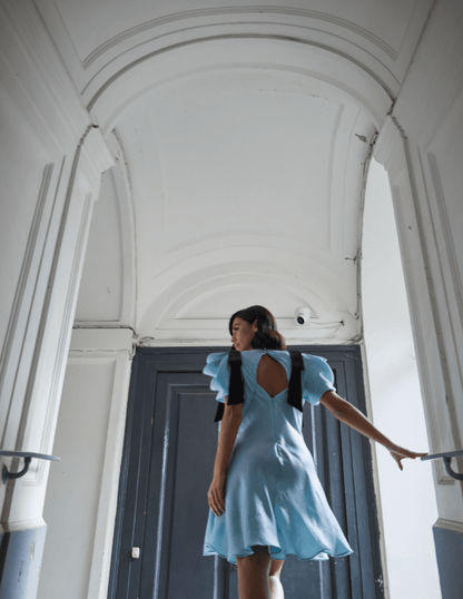 Robe nœud Dahlia Starlight avec étoiles