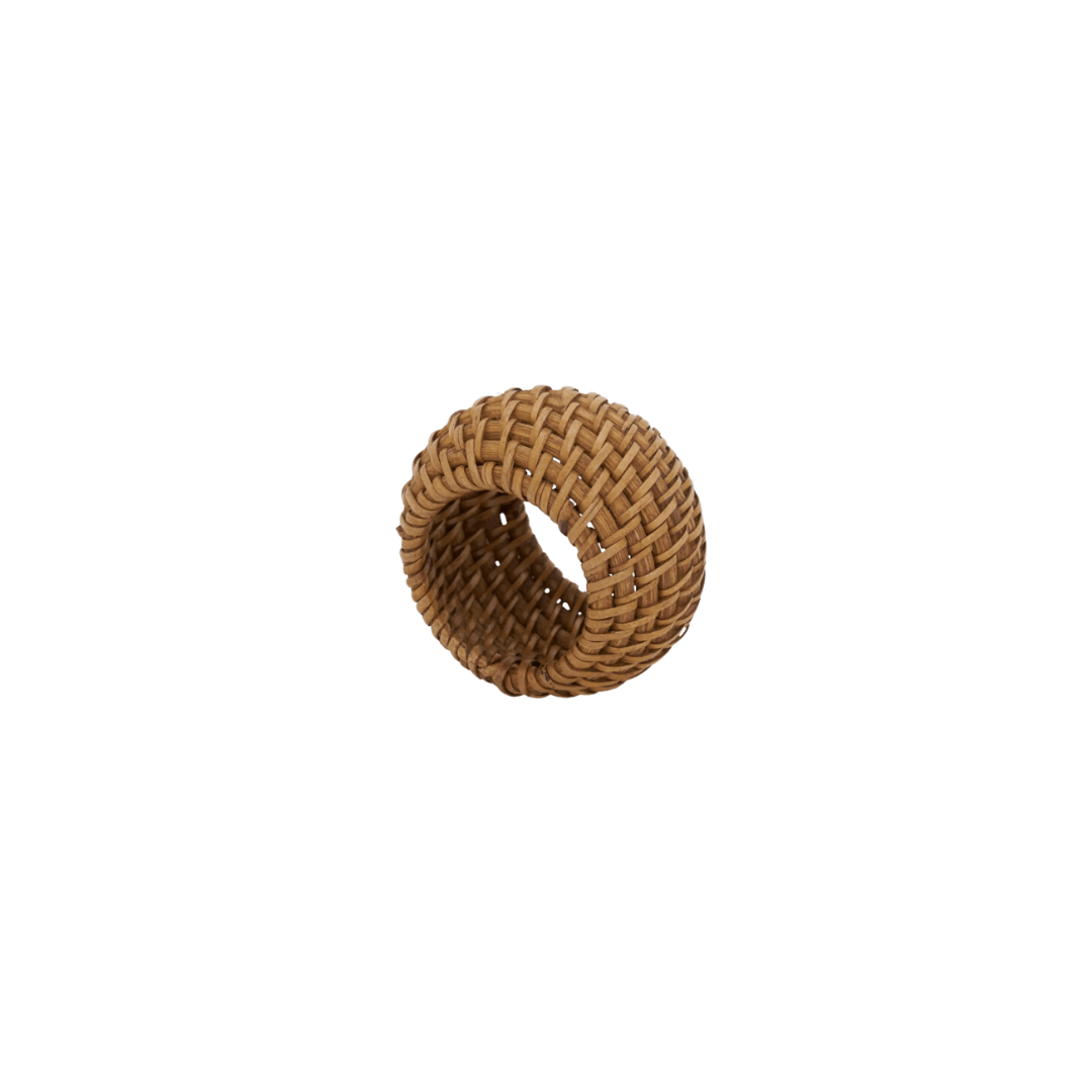 Rond de serviette en rotin